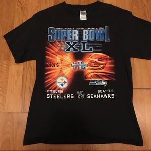 Vintage 2006 Super Bowl XL T Shirt